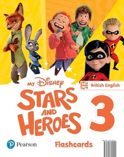 (TCHS).MY DISNEY STARS AND HEROES 3 FLASHCARDS