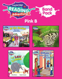 Camb Reading Adventures Pink B Band Pk Of 9