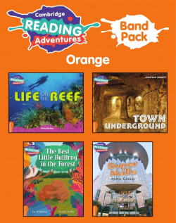 Camb Reading Adventures Orange Band Pk Of 8