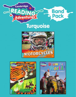 Camb Reading Adventures Turquoise Band Pk Of 8