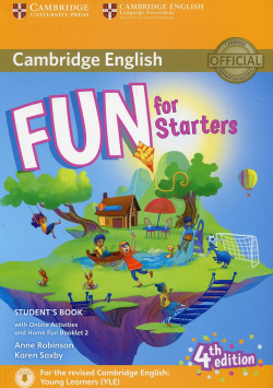 FUN FOR STARTERS 4ED SB/HOME FUN BOOKLET & ONLINE ACT