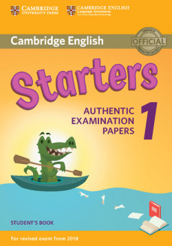 STARTERS 1 STUDENTS CAMBRIDGE YOUNG LEARNERS ENGLISH TESTS 2018