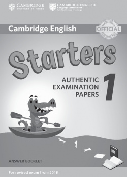 STARTERS 1 ANSWER KEY CAMBRIDGE YOUNG LEARNERS ENGLISH TESTS