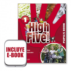 High five! english 1ºprimaria. Pupil's book + ebook pack