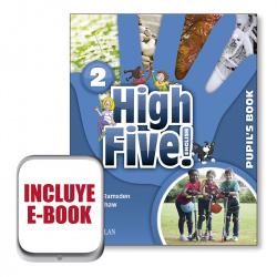High five! english 2ºprimaria. Pupil's book +ebook pack