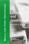 (TCHS).LISTENING AND SPEAK (SKILLS FOR FIRST CERTIFICATE)
