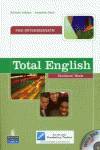ANT/TOTAL ENGLISH (ST+DVD).PRE-INTERM.(ED.INTERNACIONAL)