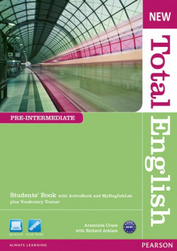 (12).NEW TOTAL ENGLISH PRE-INTERM.(ST+ACTIVE BOOK PACK+LAB)