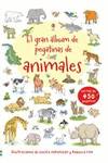 Gran libro de pegatinas de animales