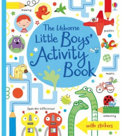Little boys`activity book