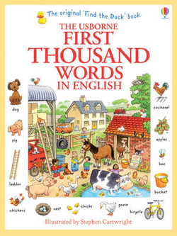 The usborne first thousand words in english