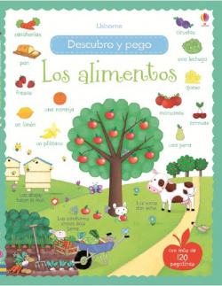 Los alimentos. Descubro y pego