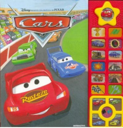 Cars. librojuego 15 botones electrico