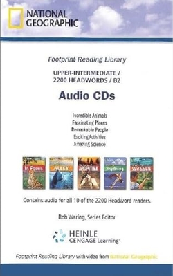 NATIONAL GEOGRAPHIC FOOTPRINT READING LIBRARY AUDIO CDS (3) UPPER INTERMEDIATE