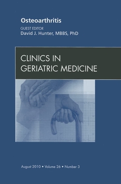Osteoarthritis, Clinics in Geriatric Medicine