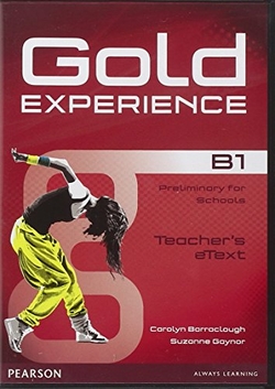 GOLD EXPERIENCE B1 ETEXT TEACHER CD-ROM