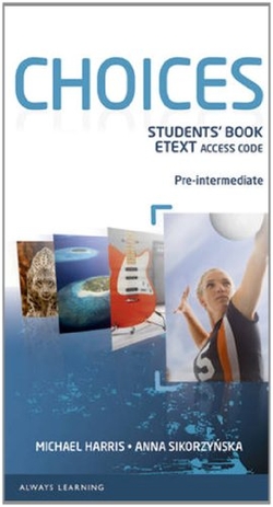 CHOICES PRE-INTERMEDIATE ETEXT STUDENTS BOOK ACCESS CARD