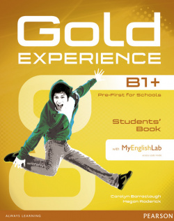 Gold experience B1+ student +dvd +my grammar lab