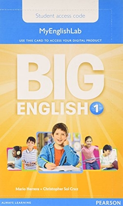 BIG ENGLISH 1 PUPIL´S MYENGLISHLAB ACCESS CODE (STANDALONE)