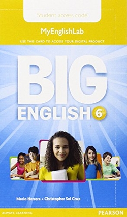 BIG ENGLISH 6 PUPIL´S MYENGLISHLAB ACCESS CODE (STANDALONE)