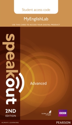 SPEAKOUT ADVANCED 2ND EDITION MYENGLISHLAB STUDENT ACCESS CARD (S