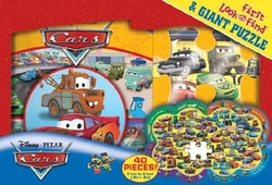 Cars - Mi Primer Busca Y Encuentra & Puzzle Gigant