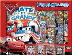 Cars Busca Y Encuentra (Pack 4 Libros)