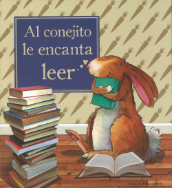 Al conejito le encanta leer