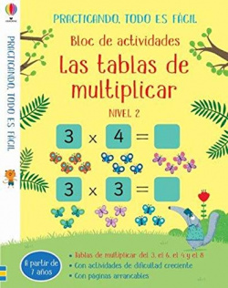 Las tablas de multiplicar. Nivel 2