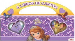 Mini bolso con 4 libros carton