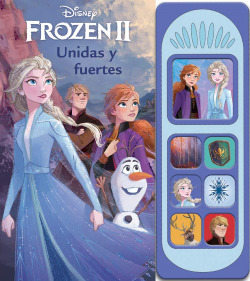 LIBRO MUSICAL 7 BOTONES FROZEN 2