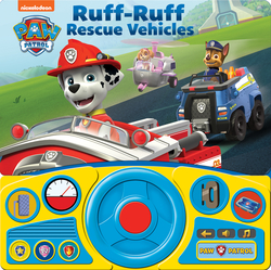 Steering Wheel Book: PAW Patrol ôRuff-Ruff Rescue Vehiclesö