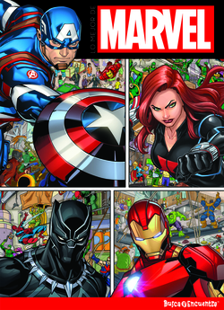 BUSCA Y ENCUENTRA 19x27. MARVEL