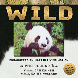 Wild - Endangered animals in living motion - A photicular book