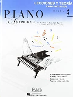 3.PIANO ADVENTURES LIBRO 1 LECCIONES Y TEORIA