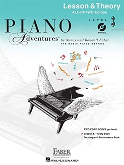 PIANO ADVENTURES LEVEL 3 LESSON THEORY BOOK