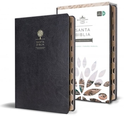 Biblia rvr 1960.Tapa dura, Piel, Cantos dorados