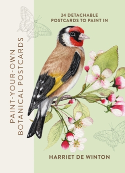 Paint-Your-Own Botanical Postcards