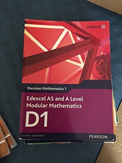 EDEXCEL AS AND A LEVEL MODULAR MATHEMATICS DECISION MATHEMAT