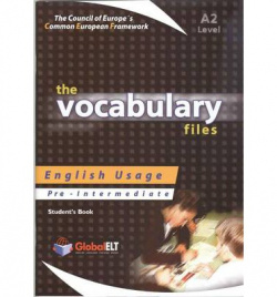 English usage vocabulary files. Pre-intermediate A2