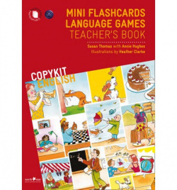 Mini flashcards language games teachers book