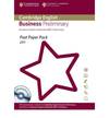 Past Paper Pk For Camb Eng Bec Prel 2011 Pb/Tch Bklet/Cd