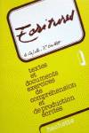 ECRITURES 1