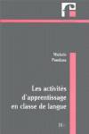 ACTIVITES D`APPRENTISSAGE CLASSE DE LANGUE