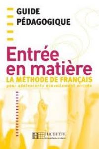 ENTREE EN MATEIRE.LIVRE PROFESSEUR.GUIDE
