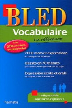 BLED VOCABULAIRE FRANCAIS