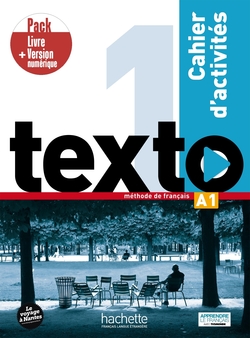 TEXTO 1 PACK CAHIER + V NUMERIQUE