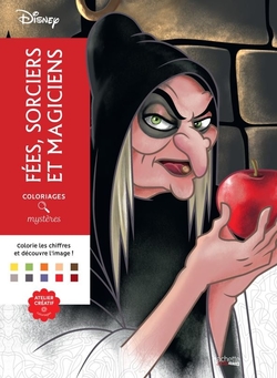 Coloriages mysteres disney.fees,sorciers et magiciens
