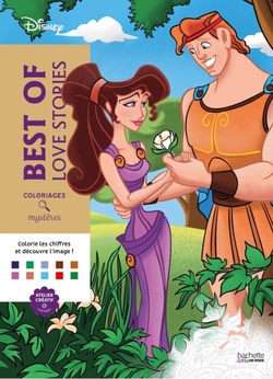 Coloriages mysteres disney.best of love stories