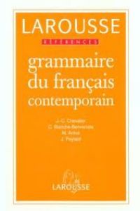 GRAMMAIRE DU FRANCAIS CONTEMPORAIN.REFERENCES LAROUSSE